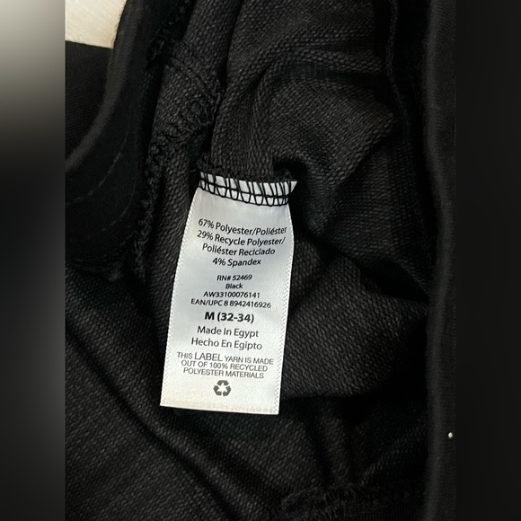 Athletic Works Men’s Black Joggers - Picture 2 of 6